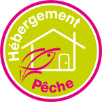 label hebergement peche