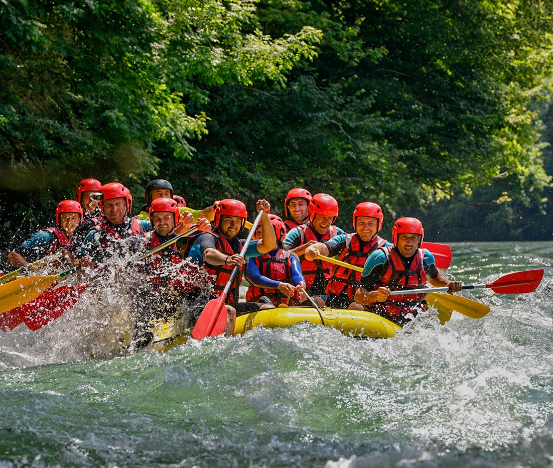 rafting pau